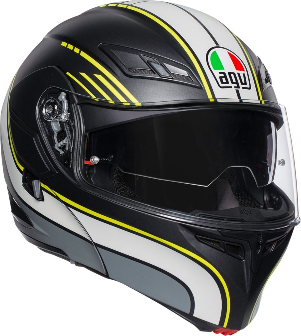 AGV Compact ST Boston Casque Noir Gris XS