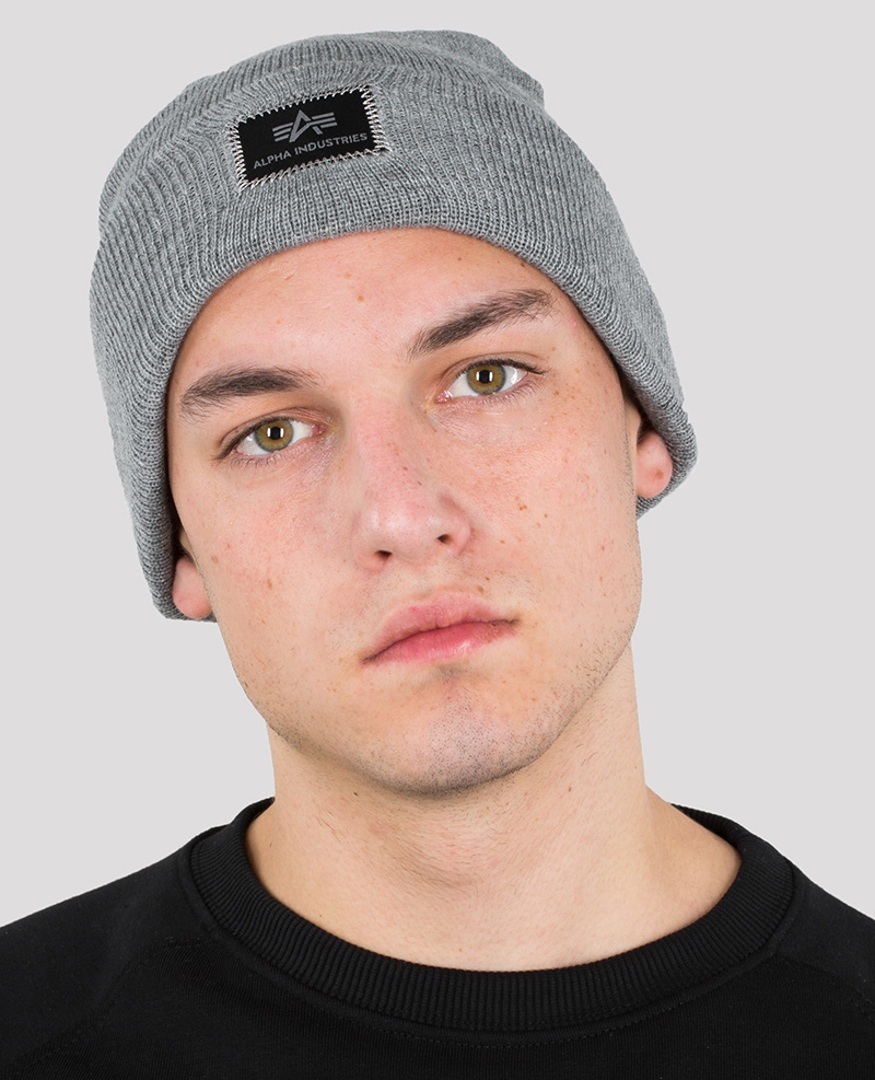 Alpha Industries X-Fit Beanie Gris unique taille