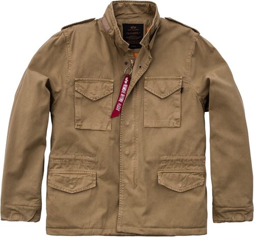 Alpha Industries Vintage M 65 Cw Jas Groen Bruin 3Xl alpha industries kopen in de aanbieding