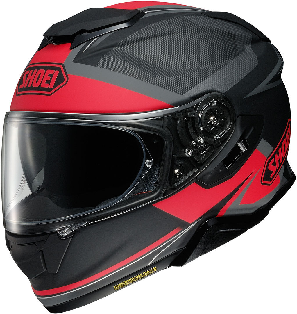 Shoei GT Air 2 Affair Casque Noir Rouge XS