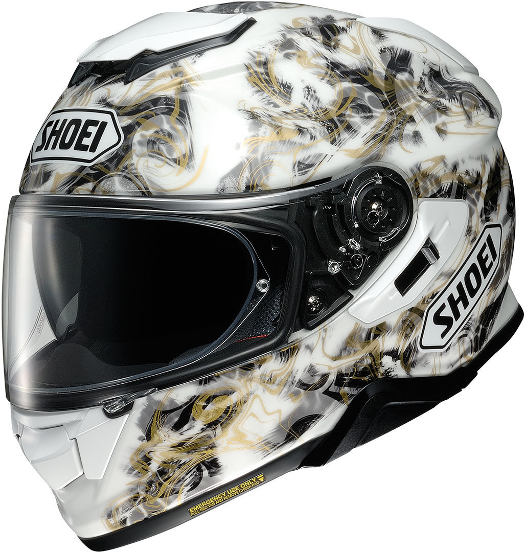 Shoei GT Air 2 Conjure Casque Blanc Or S