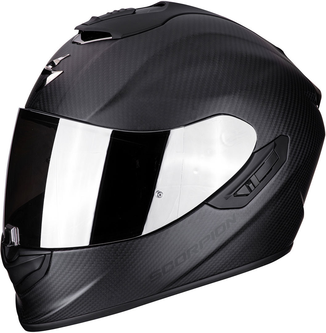Image of Casque Scorpion Exo EXO-1400 AIR - CARBON MATT SOLID