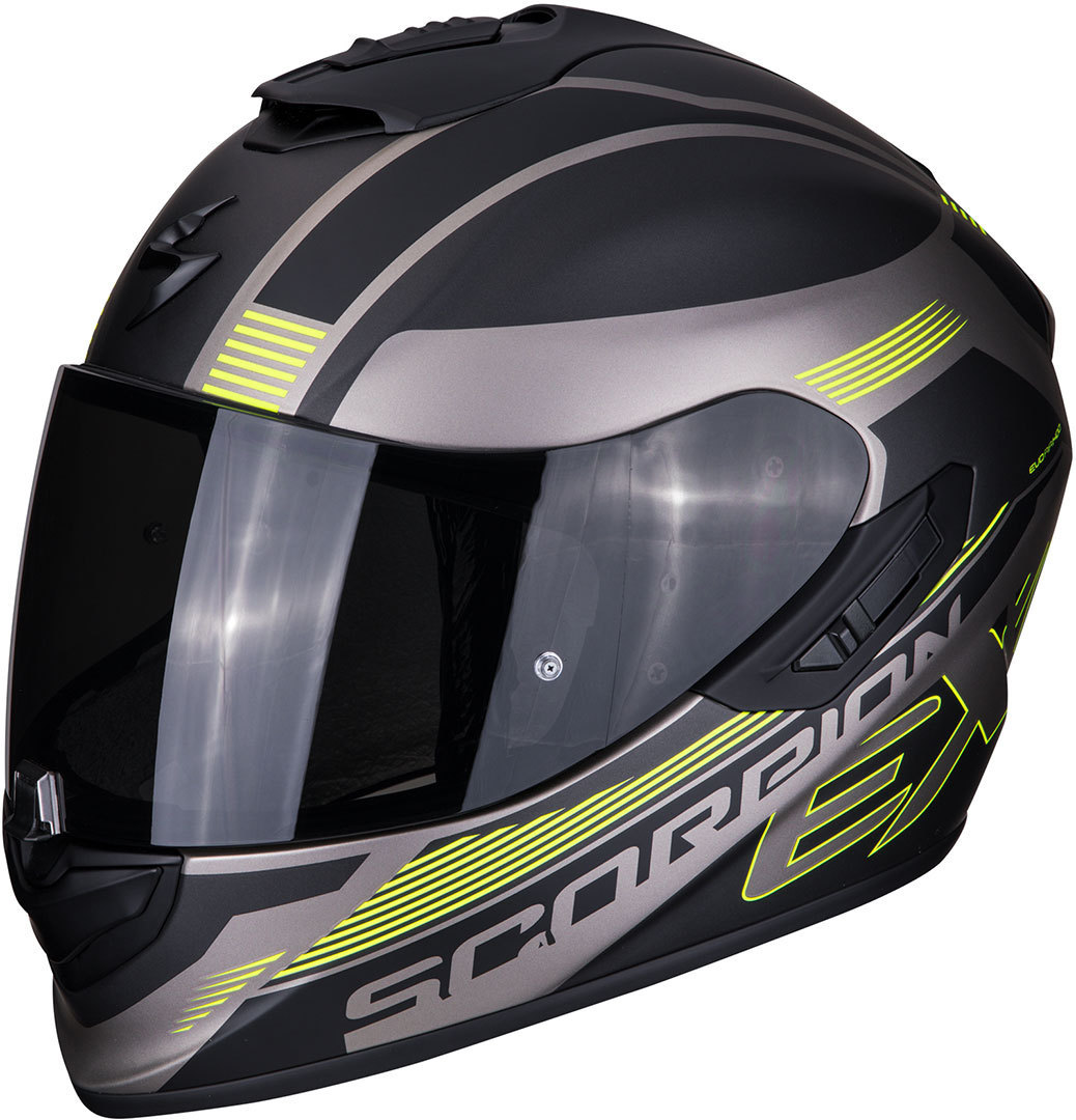 Scorpion EXO 1400 Air Free Casque Noir Jaune S