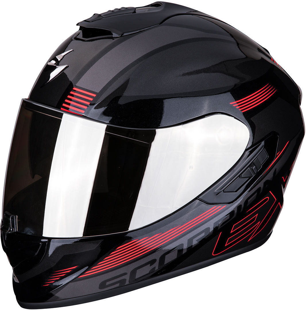 Scorpion EXO 1400 Air Free Casque Noir Rouge XS