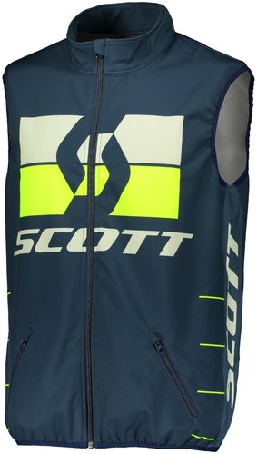 Scott Enduro Motorcross Vest Blauw Geel scott kopen in de aanbieding