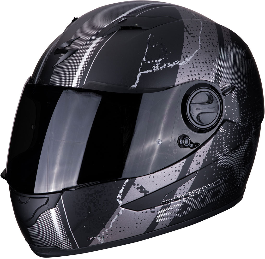 Scorpion Exo 490 Dar Casque Noir Argent XS