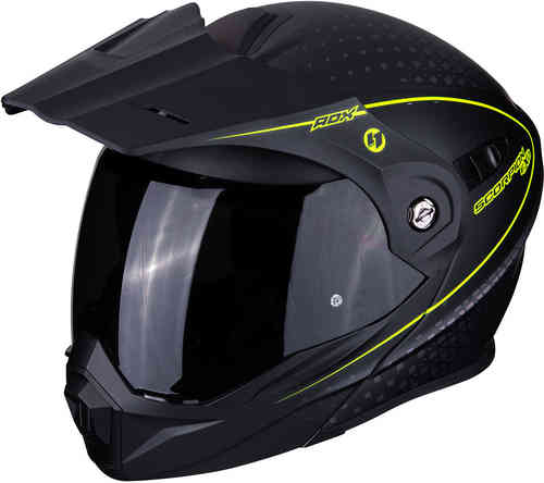 Scorpion Adx 1 Horizon Helm Zwart Geel scorpion kopen in de aanbieding Scorpion Adx 1 Horizon Helm Zwart Geel scorpion kopen in de aanbieding