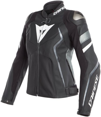 Dainese Avro 4 Dames Motorfiets Jas Zwart Grijs 42 dainese kopen in de aanbieding