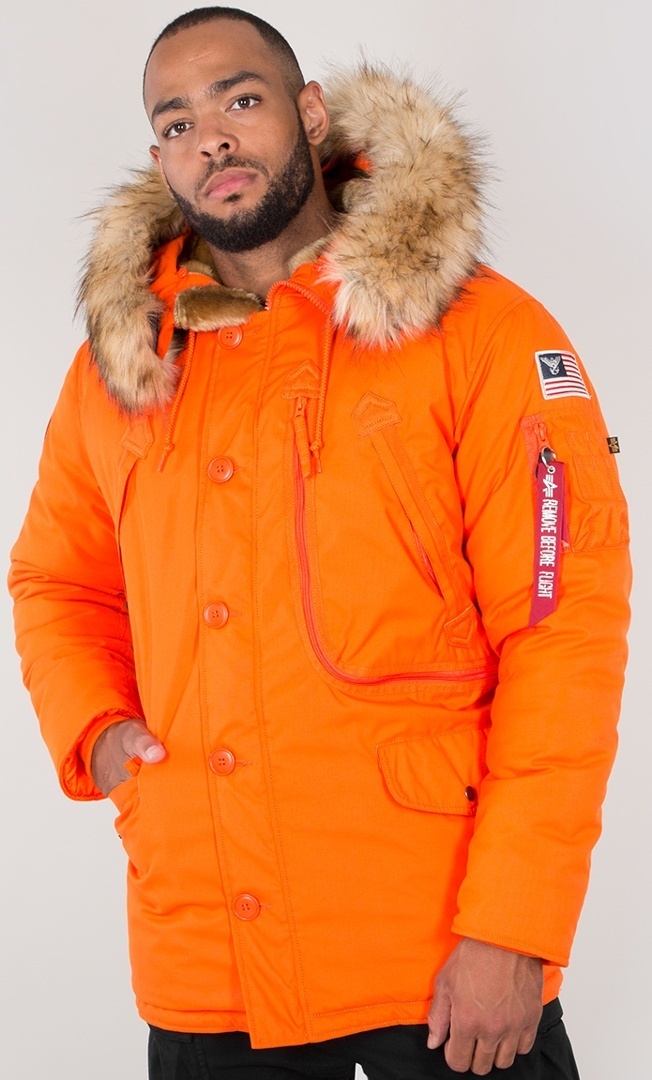 Alpha Industries Polar Veste Orange XS