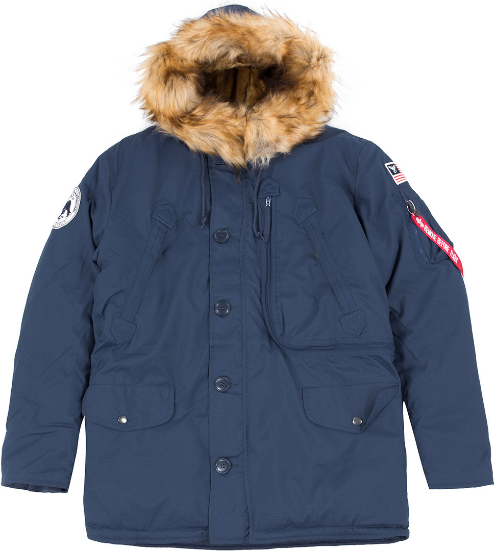 Alpha Industries Polar Veste Bleu L