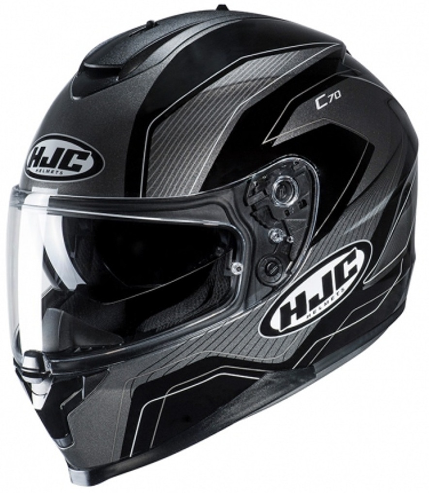 HJC C70 Lianto Casque Noir Gris XS