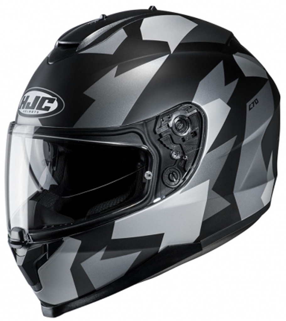 HJC C70 Valon Casque Noir Gris XS