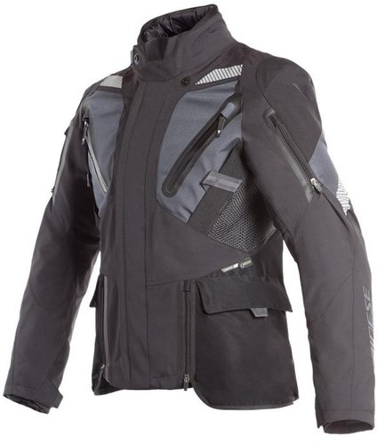 Dainese Gran Turismo Goretex Motorfiets Textiel Jas Zwart Blauw 58 dainese kopen in de aanbieding