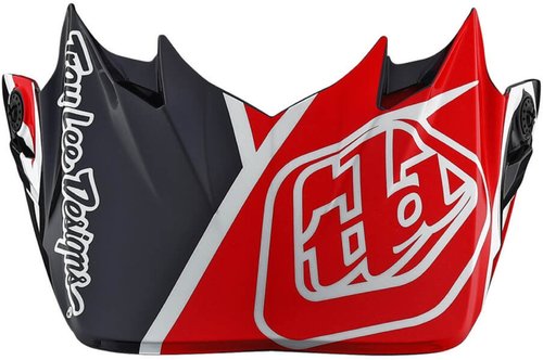 Troy Lee Designs Se4 Metric Cm Motorcross Helm Shield Rood Een Maat troy lee designs kopen in de aanbieding