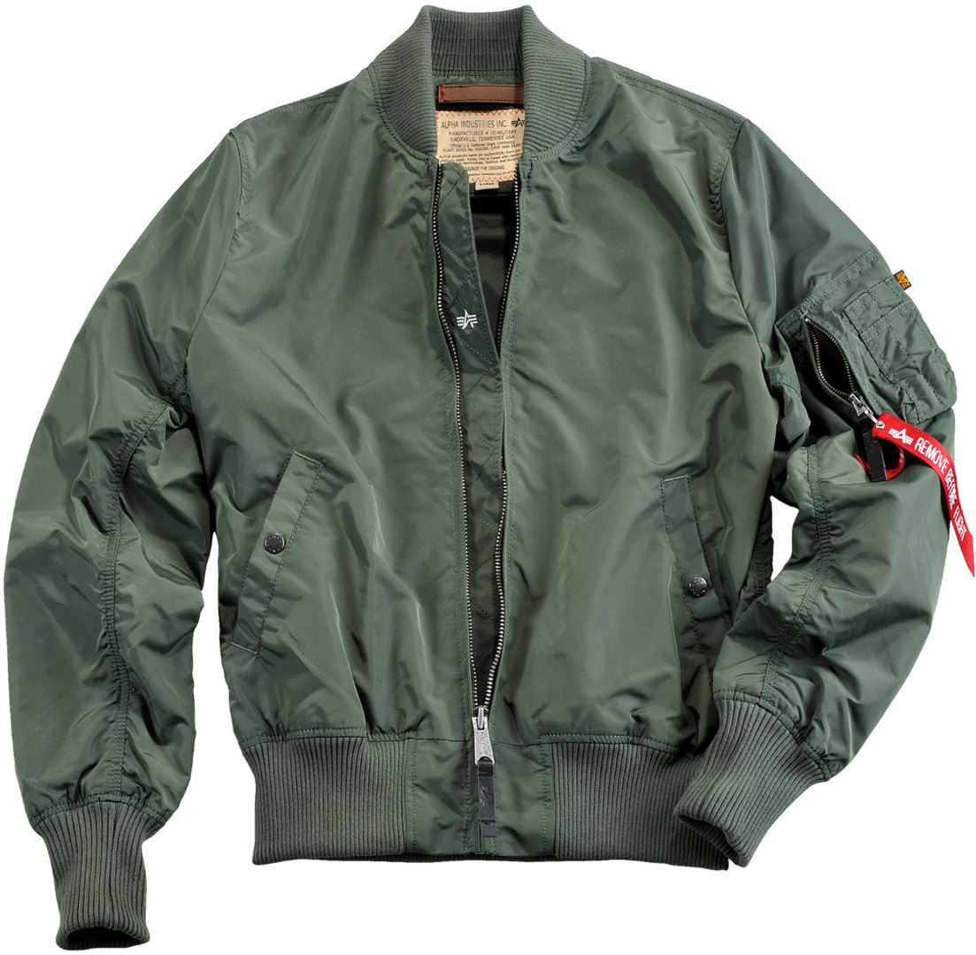 Alpha Industries MA-1 TT Veste Vert S