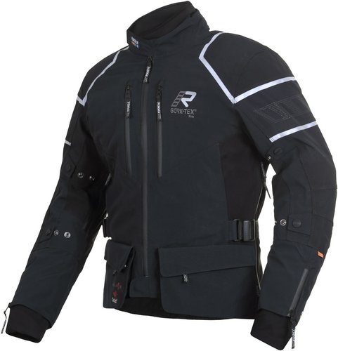Rukka Exegal Gore Tex Motorfiets Textiel Jas Zwart Wit 50 rukka kopen in de aanbieding