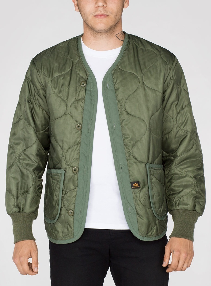 Alpha Industries ALS Liner Veste Vert S