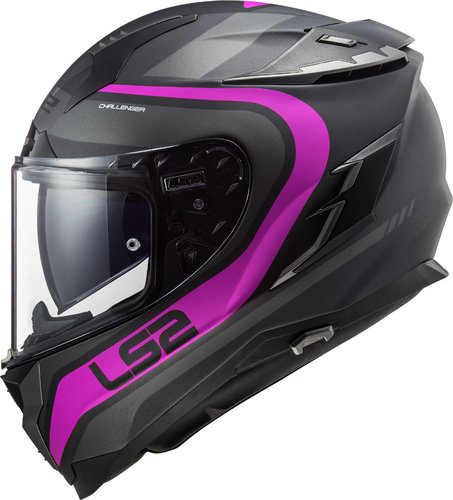 Ls2 Ff327 Challenger Fusion Helm Grijs Pink Xs ls2 kopen in de aanbieding