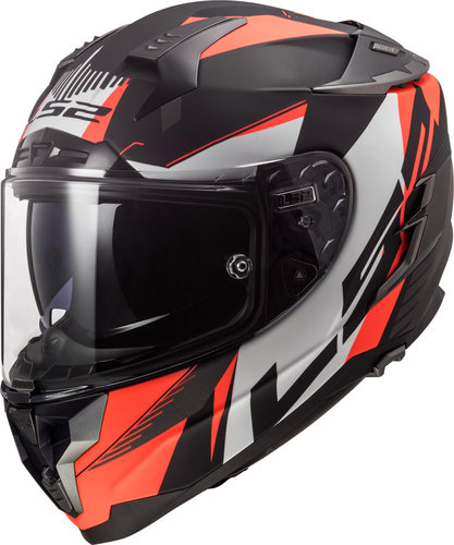 Ls2 Ff327 Challenger Squadron Helm Zwart Oranje ls2 kopen in de aanbieding