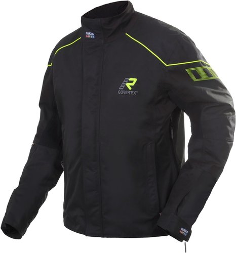 Rukka Stretchdry Gore Tex Motorfiets Textiel Jas Zwart Geel 54 rukka kopen in de aanbieding