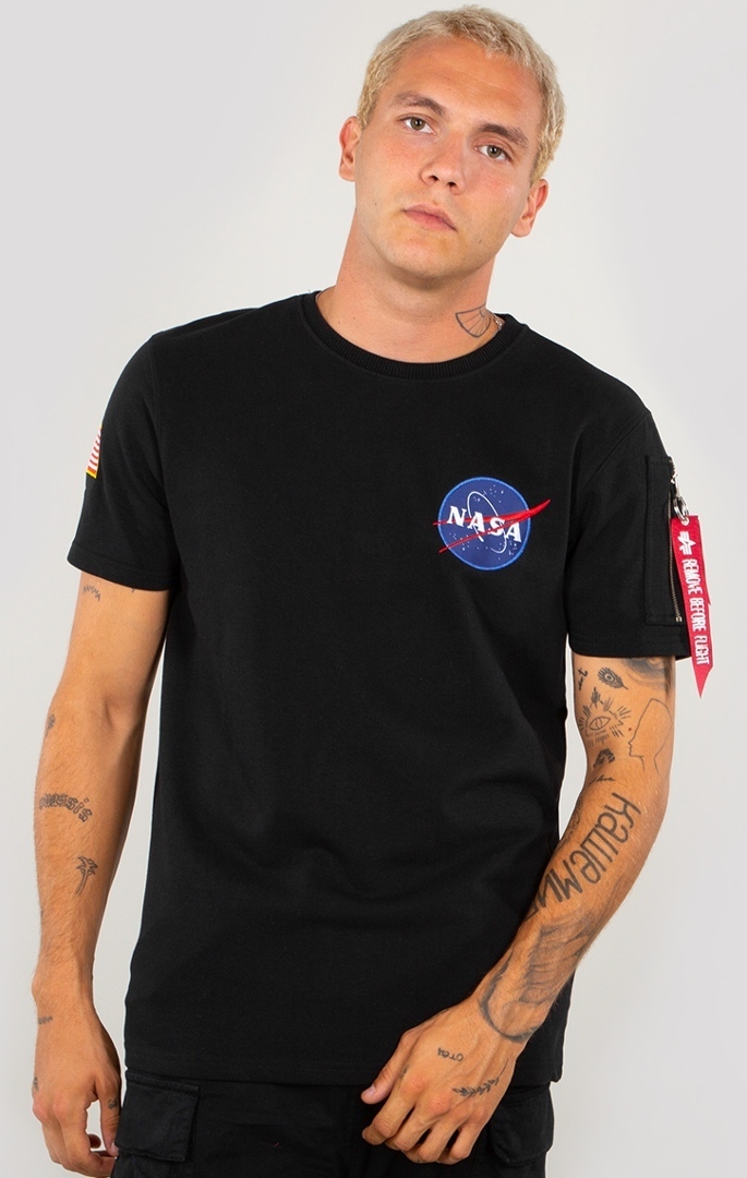 Alpha Industries NASA Heavy T-Shirt Noir S