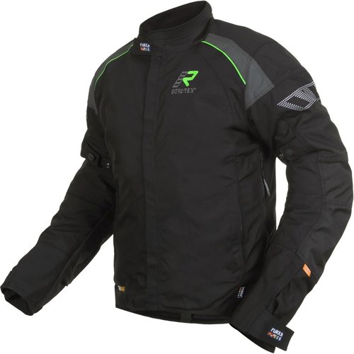 Rukka Herm Gore Tex Motorfiets Textiel Jas Zwart Groen 54 rukka kopen in de aanbieding