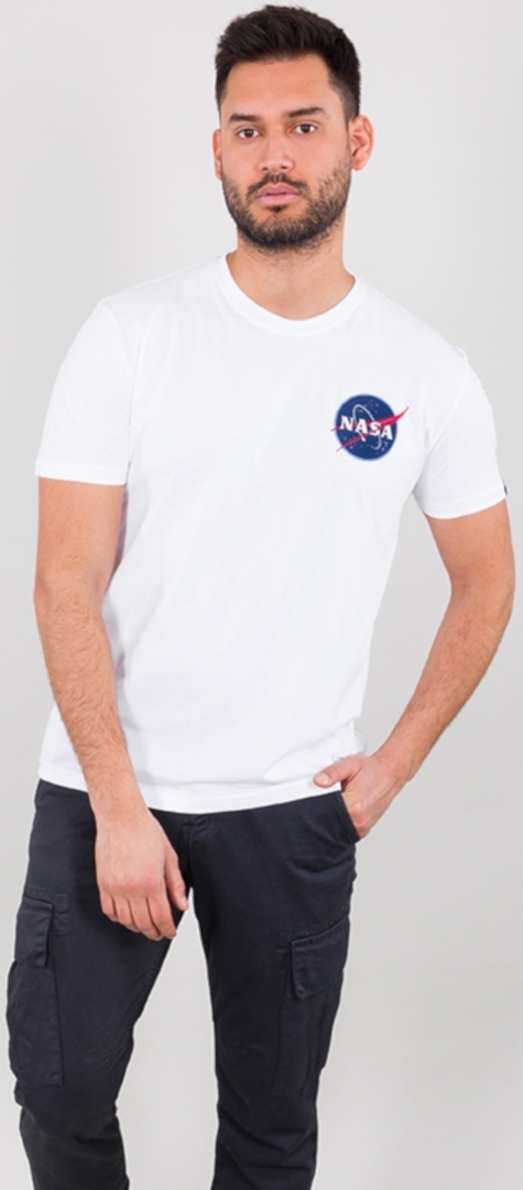 Alpha Industries Space Shuttle T-Shirt Blanc XS