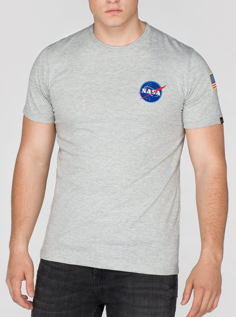 Alpha Industries Space Shuttle T-Shirt Gris XS