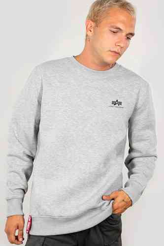 Alpha Industries Basic Small Logo Sweatshirt Grijs Xl alpha industries kopen in de aanbieding Alpha Industries Basic Small Logo Sweatshirt Grijs Xl alpha industries kopen in de aanbieding