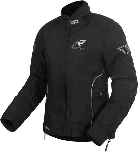 Rukka Hermia Gore Tex Dames Motorfiets Textiel Jas Zwart Zilver 36 rukka kopen in de aanbieding