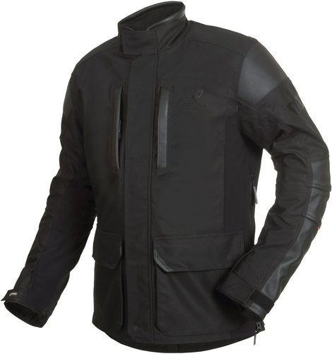 Rukka Melfort Gore Tex Motorfiets Textiel Jas Zwart Zilver 48 rukka kopen in de aanbieding