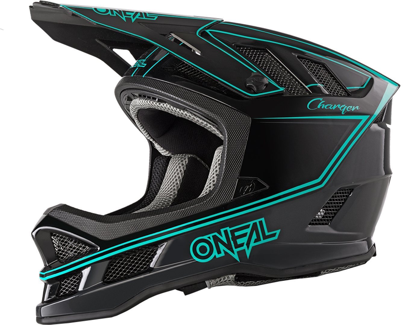 Oneal Blade Charger Casque descente Turquoise XS