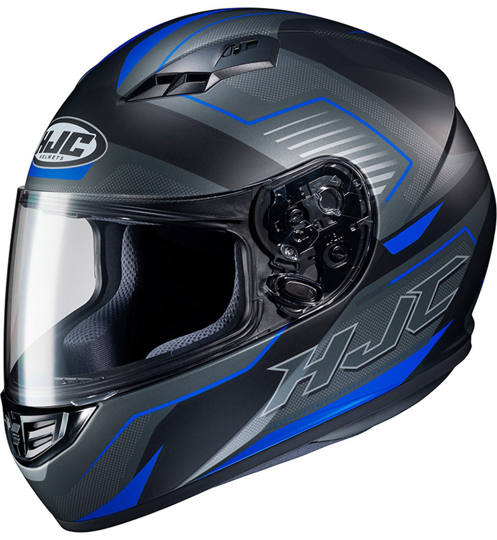 HJS CS-15 Trion Casque Noir Bleu XS