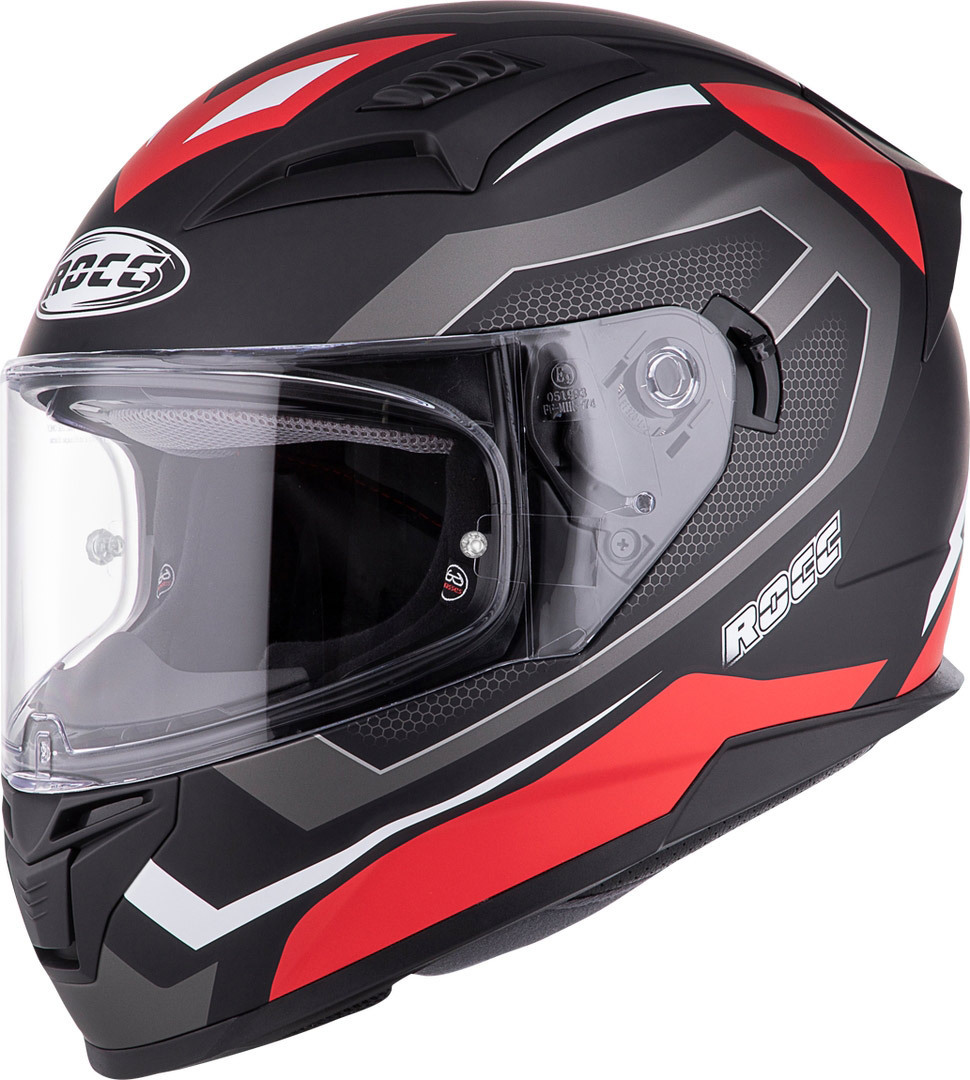 Image of Rocc 331 Casque Noir Rouge L