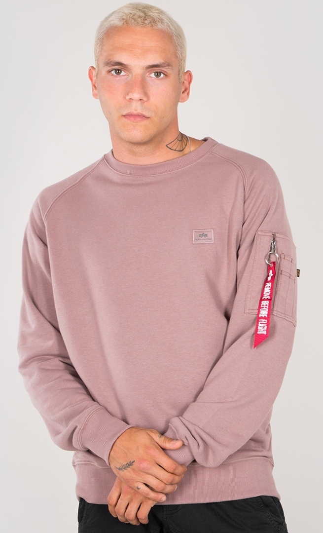 Alpha Industries X-Fit Sweat-shirt Rose S