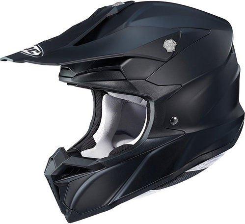 Hjc I50 Solid Motorcross Helm Zwart 2Xl hjc kopen in de aanbieding