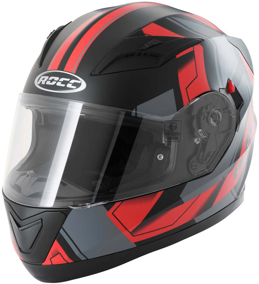 Image of Rocc 412 Casque Noir Rouge L