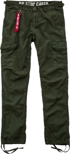 Alpha Industries Rip Stop Cargo Broek Groen 34 alpha industries kopen in de aanbieding