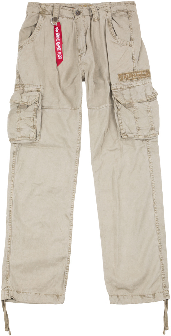 Image of Alpha Industries Jet Jeans/Pantalons Blanc Beige 30