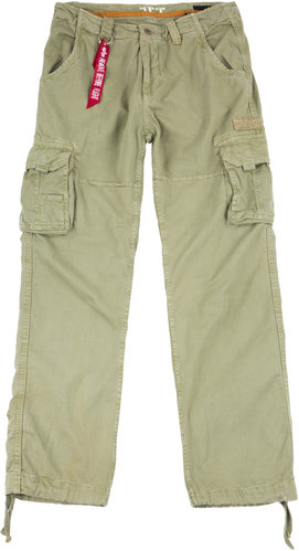 Alpha Industries Jet Broek Groen 32 alpha industries kopen in de aanbieding