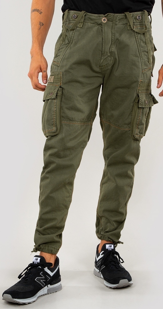 Alpha Industries Rugg Jeans/Pantalons Vert 30