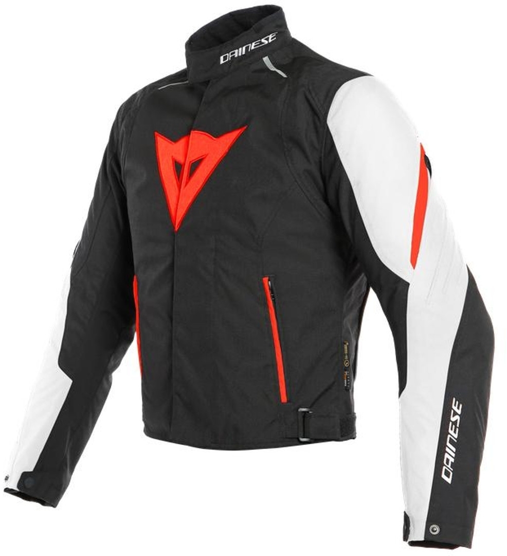 Dainese Laguna Seca 3 D-Dry Veste Textile moto Noir Blanc Rouge 46
