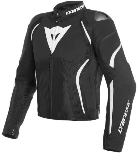 Dainese Estrema Air Tex Motorfiets Textiel Jas Zwart Wit 50 dainese kopen in de aanbieding