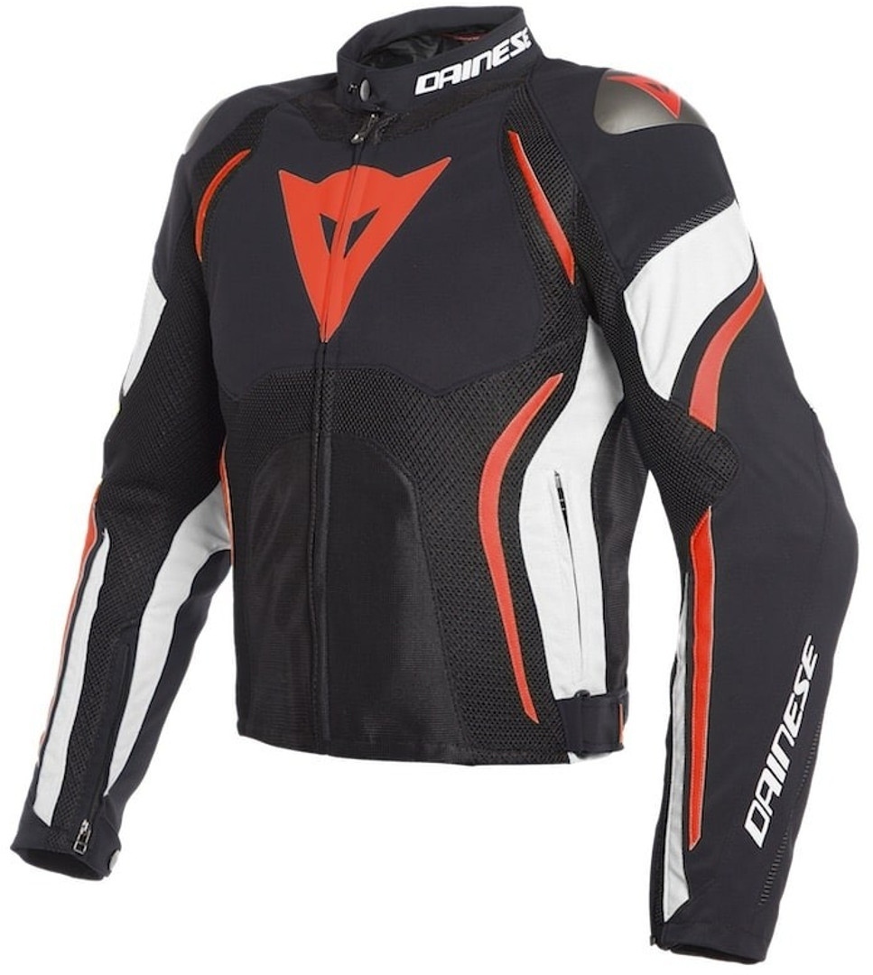 Dainese Estrema Air Tex Veste Textile moto Noir Blanc Rouge 56