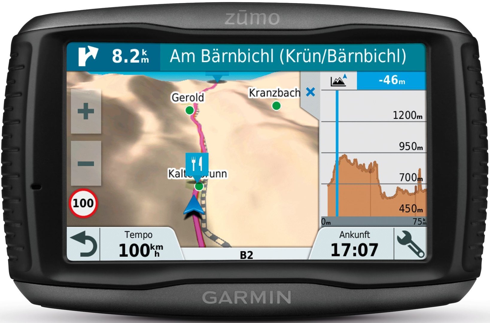 Garmin zumo 595LM Système de Navigation Europe Noir unique taille