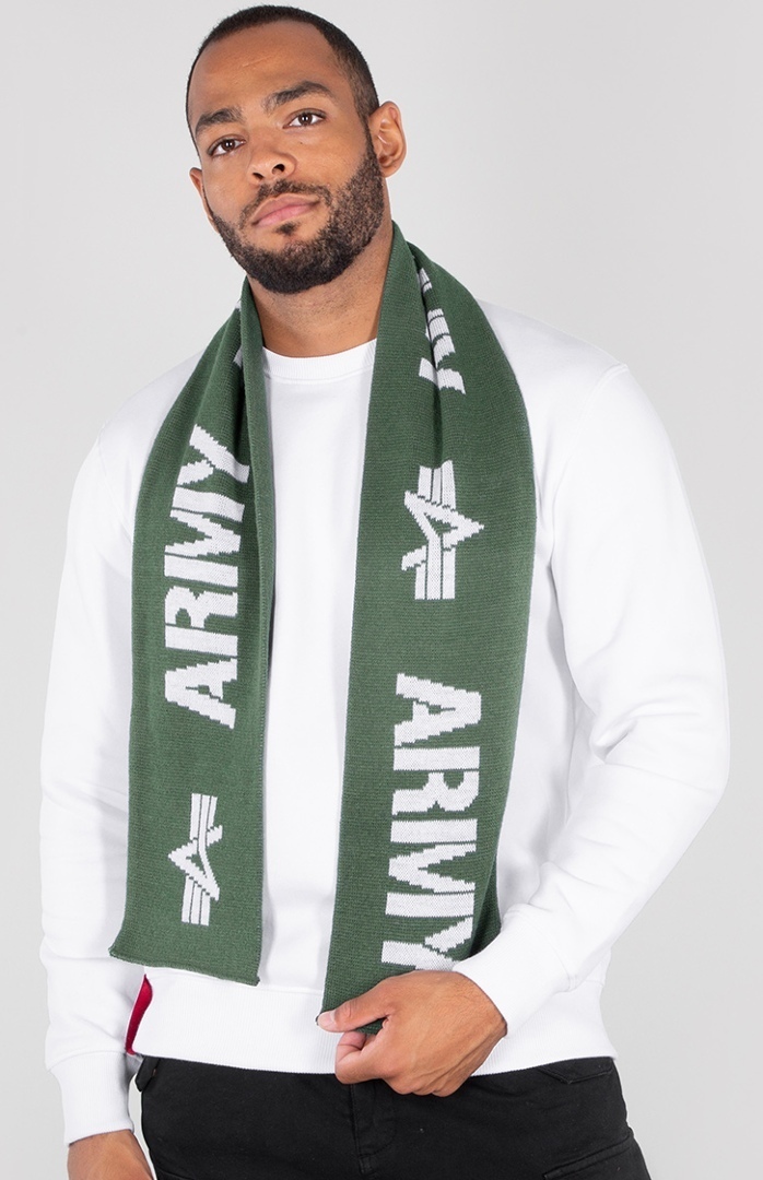 Alpha Industries Army Écharpe Vert unique taille