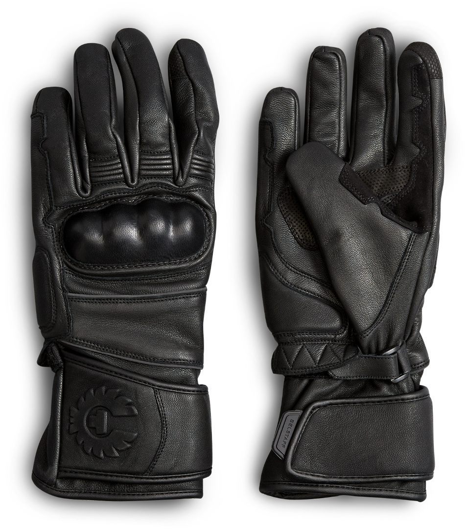 Image of Belstaff Hesketh Gants de moto Noir 2XL