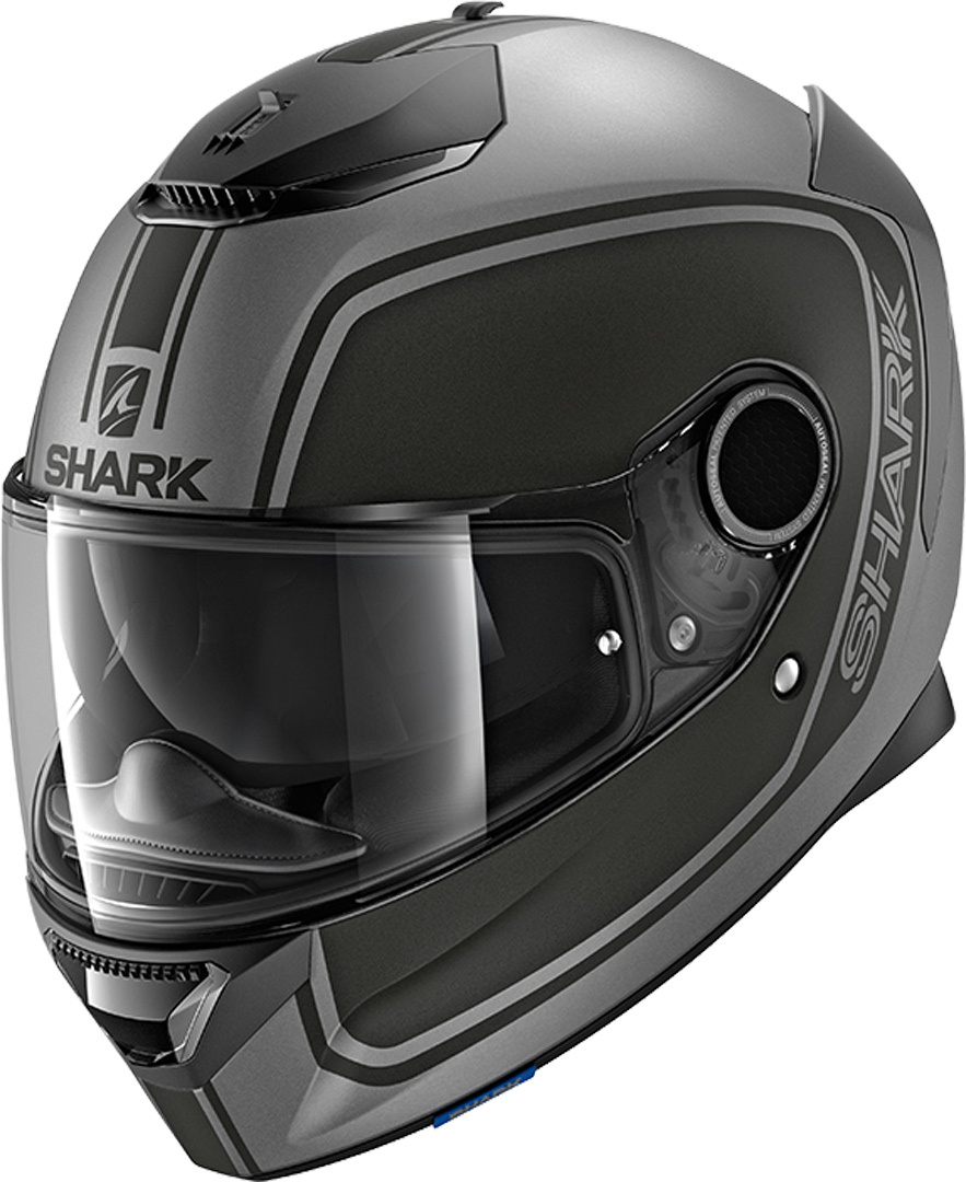 Shark Spartan Priona Casque Noir Gris XS