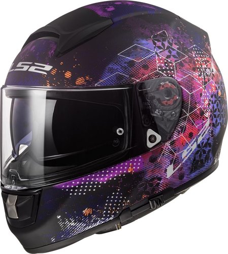 Ls2 Vector Ff397 Cosmos Helm Zwart Pink ls2 kopen in de aanbieding