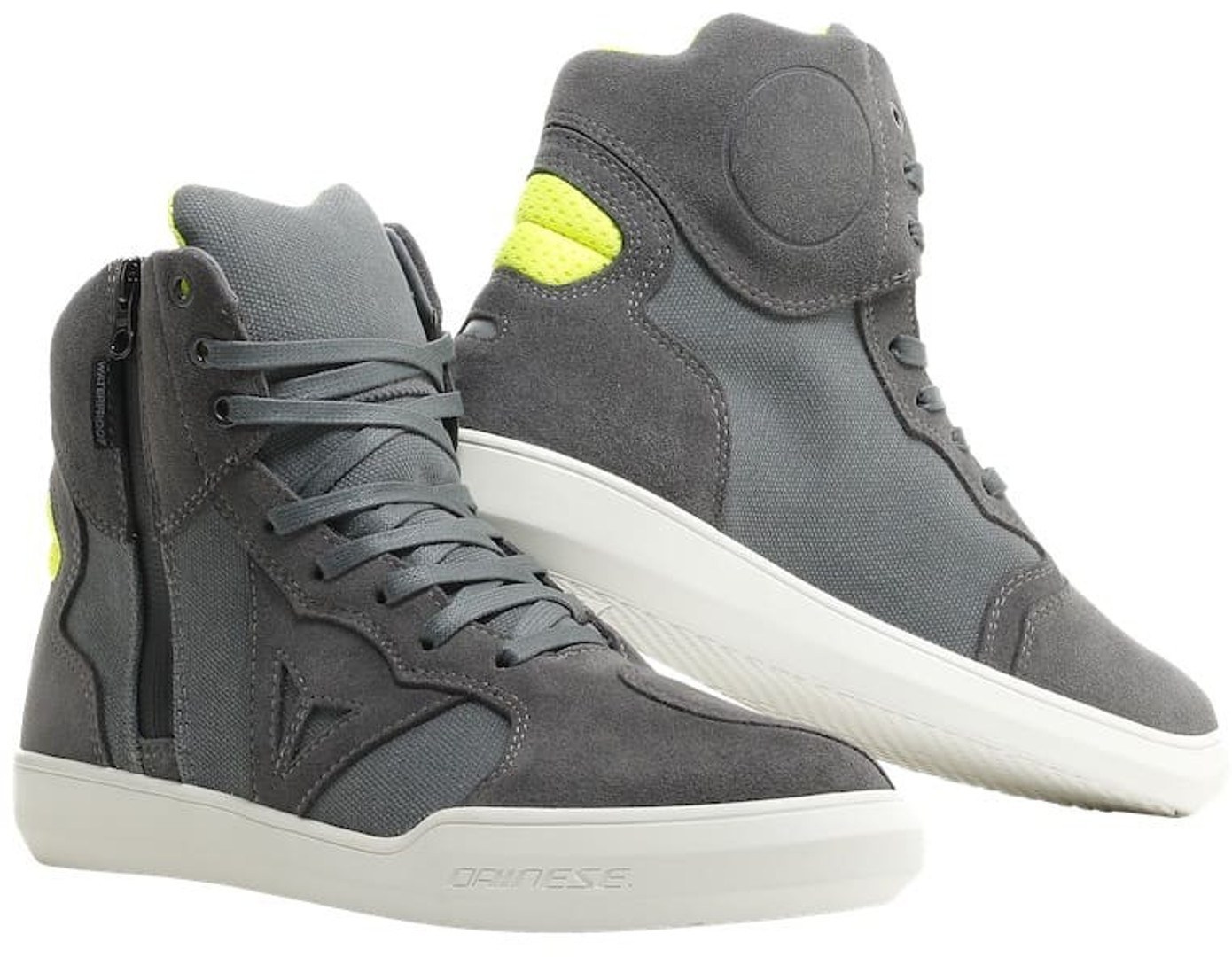 Dainese Metropolis D-WP Chaussures de moto Gris Jaune 46